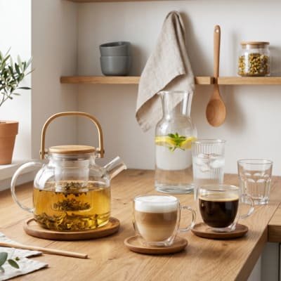 Premium Borosilicate Double-Wall Glassware